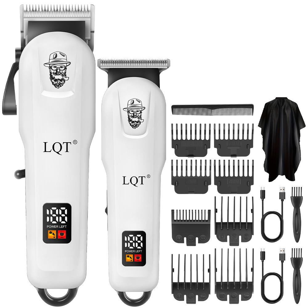 Beard Trimmer Cordless - LQT Lot de 2 tondeuses à