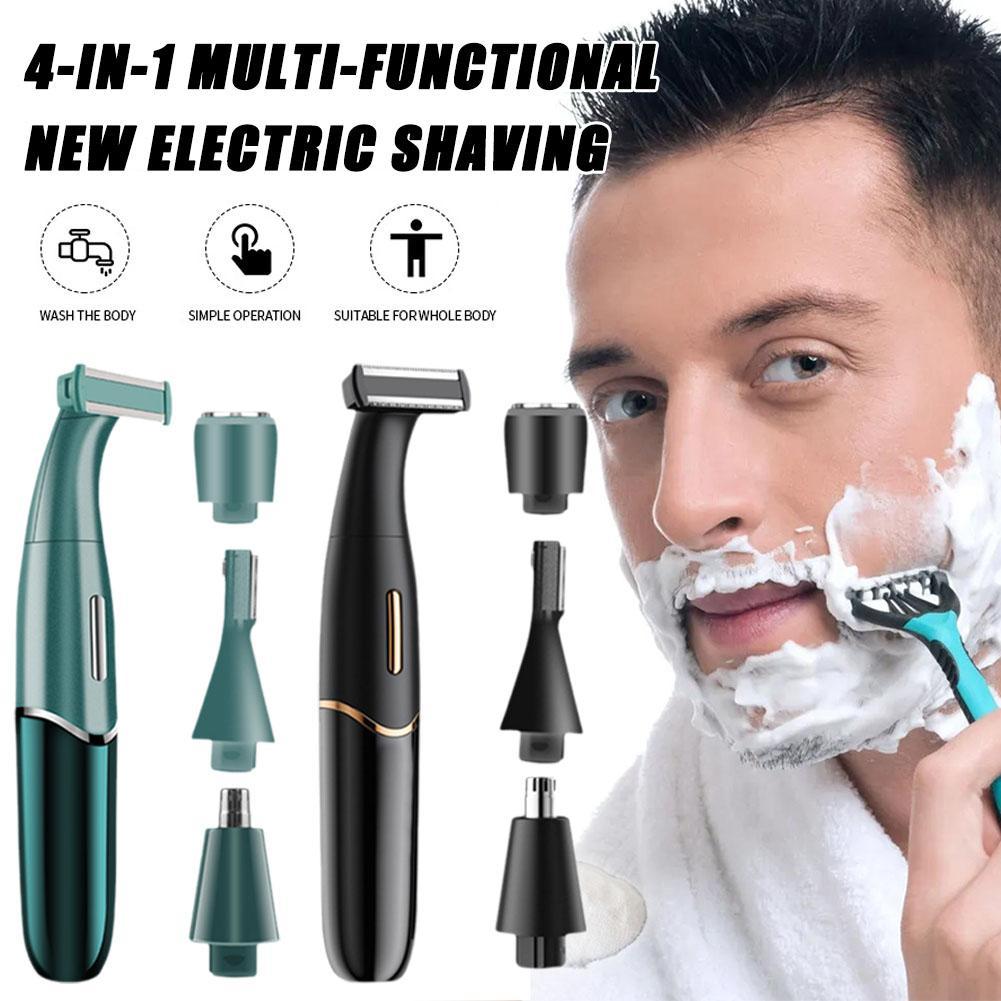 Men'S Grooming Eyebrow Trimming - Rasoir électrique 3 en 1 pour