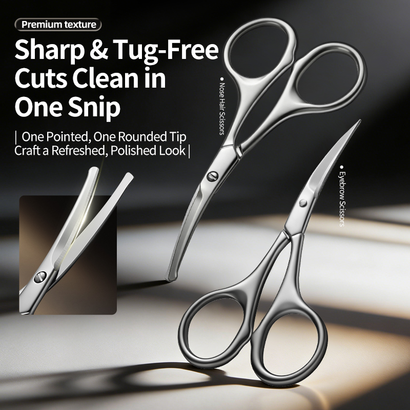 Ciseaux à poils de nez et sour - Men'S Grooming Eyebrow Trimming avis et prix