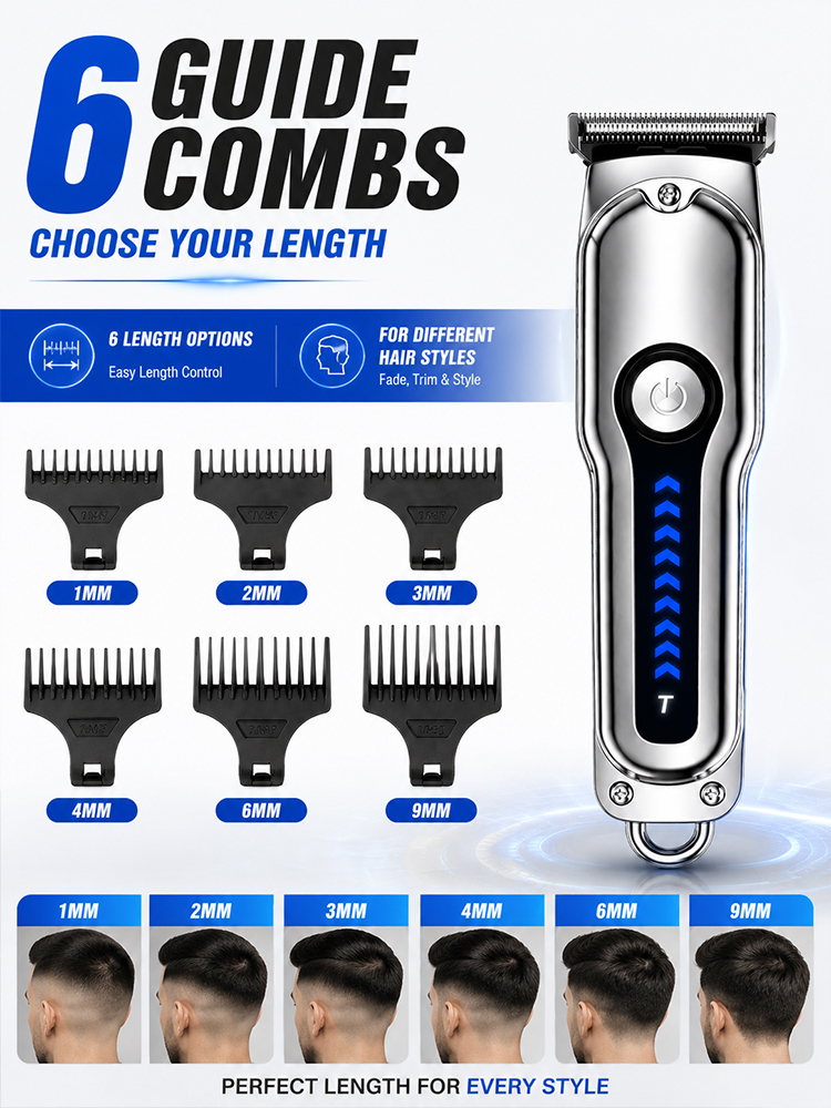 Tondeuse à cheveux pour hommes - Beard Trimmer Cordless avis et prix