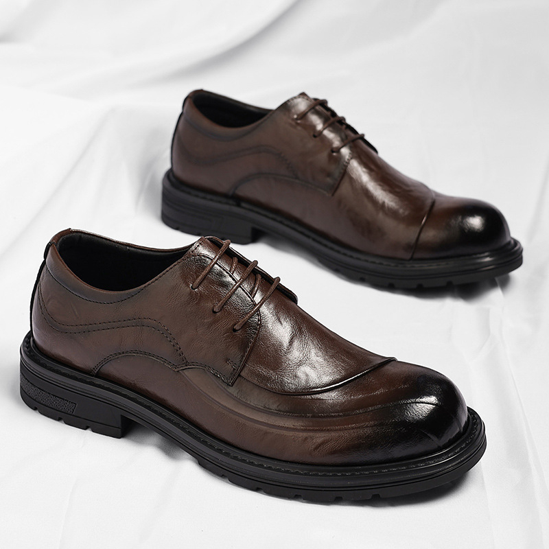 Chaussures habillées en cuir v - Men'S Grooming Daily avis et prix