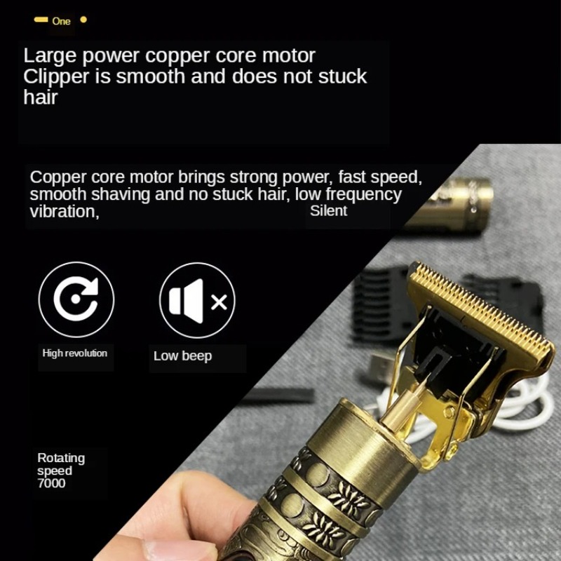 Tondeuse à cheveux Zero Gap T9 - Beard Trimmer Cordless avis et prix