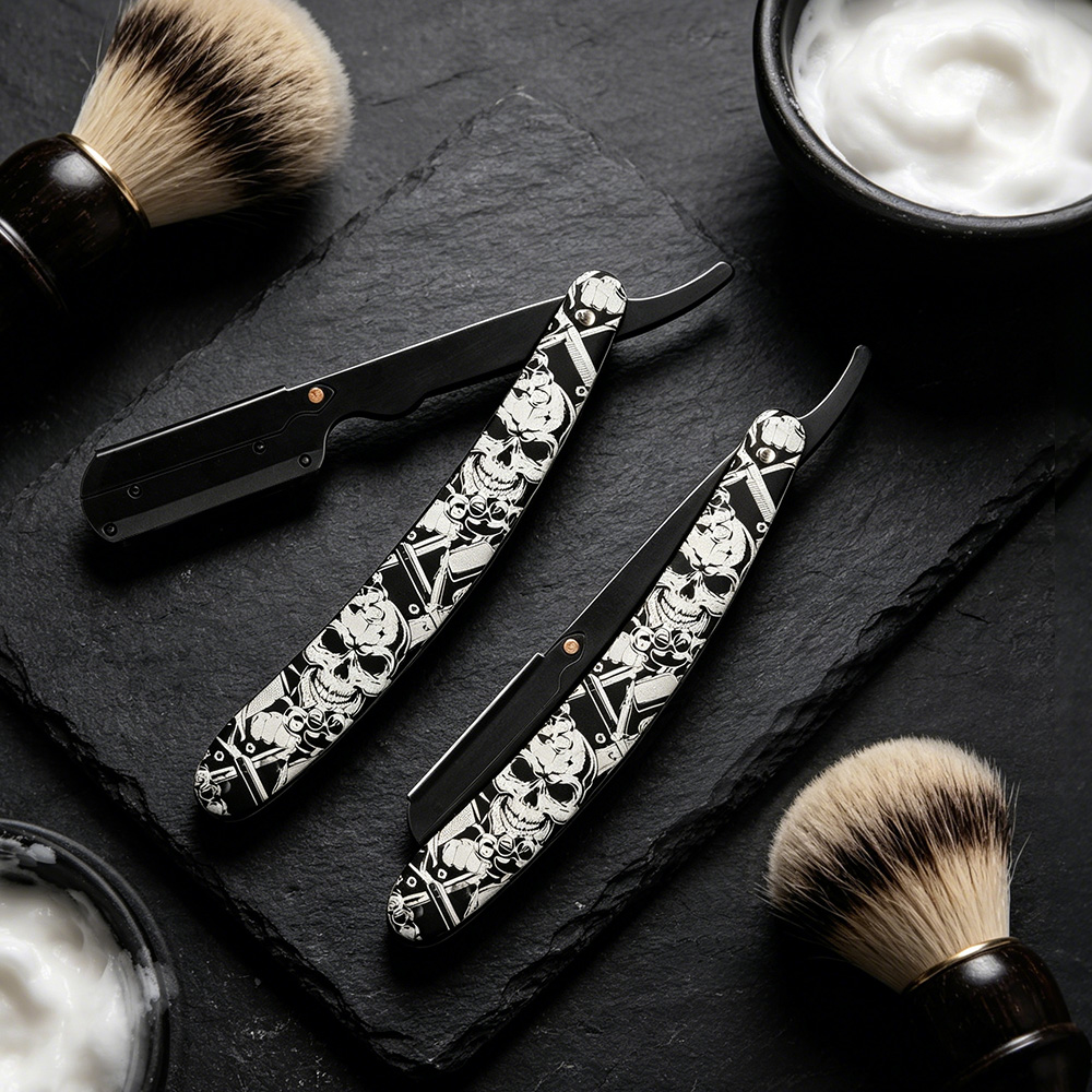 Rasoir manuel vintage à manche - Men'S Grooming Eyebrow Trimming avis et prix