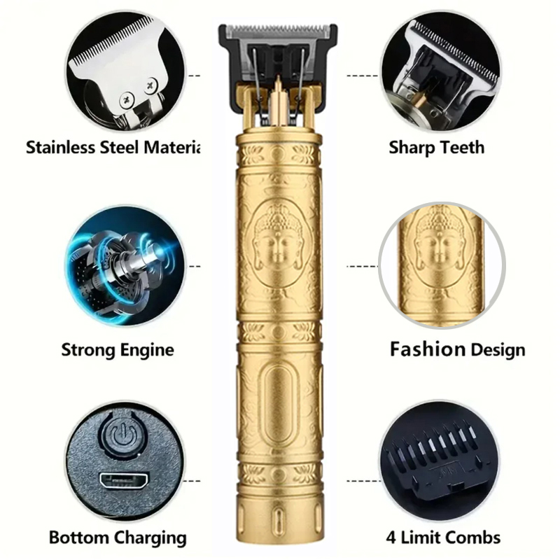 Tondeuse à cheveux sans fil T9 - Beard Trimmer Cordless avis et prix